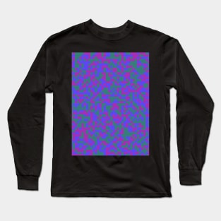 pixelated design patterns Long Sleeve T-Shirt